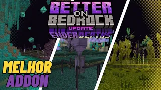 ADDON QUE ATUALIZA TUDO EM SEU MINECRAFT! - Better on Bedrock #addon