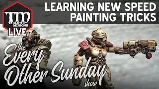 Learning New Speed Painting Tricks - The Every Other Sunday Show