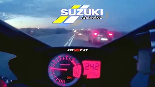 Suzuki GSX-R 600 K9 Yoshimura R-55. Поездка через ртутный туман с пассажиром 🌫️ @DenisKorza #трип