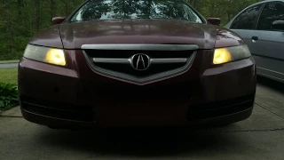 04-06 Acura TL Independent Fog Lights WITH Stock Switch
