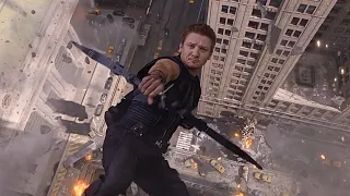 Hawkeye jump | the avengers (2012) - 4K SCENE