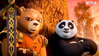 KUNG FU PANDA: THE DRAGON KNIGHT Clip - "Debbie!" (2022) Netflix