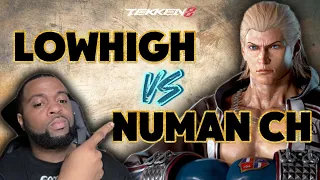 Who is the best Steve in the WORLD!? LowHigh vs Numman - Tekken 8 ReactSHIN