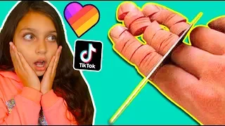 СМОТРИ ЛУЧШИЕ ФОКУСЫ и ЛАЙФХАКИ из ТИК ТОКА и ЛАЙКА! LIKE и TIK TOK НЕ СКАЖИ ВАУ ЧЕЛЛЕНДЖ Валеришка