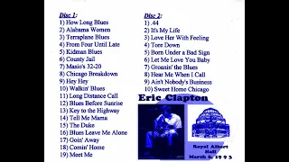 Eric Clapton - RAH 1993/03/06