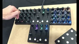 Intech Studios Grid Modular MIDI Controller at Soundmit 2019