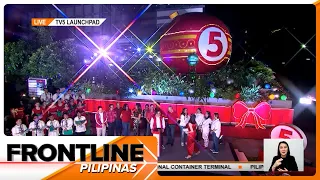 Big red ball ng TV5, pinalamutian na ng pampasko | Frontline Pilipinas