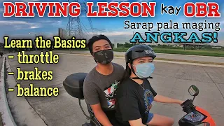 Driving Lesson 101 | Learn the Basics on driving a motorcycle | Turuan natin si OBR