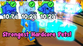 I Made Hardcore Dark Matter Secret Pet And Became Number 1 Best Player! - Pet Simulator X Roblox