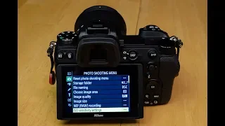 Nikon Z7 - Some of my settings (and link to my Z7 image gallery)