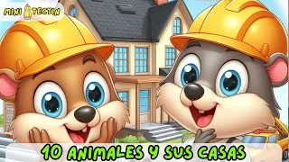 ¡Descubre la Casa de Diez Increíbles Animales! 🏡🐾 -- Mini Tectín