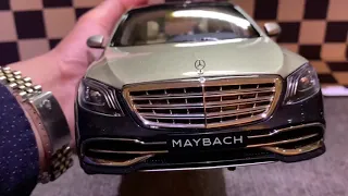 Unboxing Mercedes Maybach S600 1:18 Diecast -Norev #Mercedes #Maybach #Diecast car