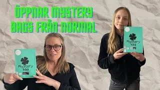 Öppnar mystery bags från NORMAL 🛍