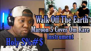 Walk off the Earth - Maroon 5 Cover on rare instrument! | Reaction