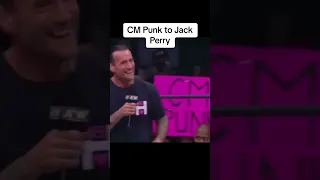 Cm Punk to Jack Perry - Someday I'm kick your ass