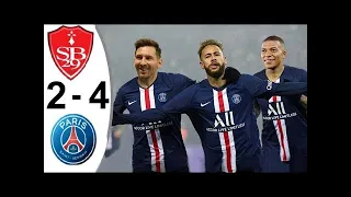 Brest vs PSG 2-4 - Extended Highlights & All Goals 21/08/2021 HD