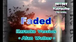 Faded - Karaoke Version | Alan Walker