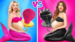 Sereia Boa VS Sereia Má || A Nova Aluna É Uma Sereia! Brincadeiras Divertidas por RATATA BRILLIANT