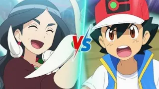 Ash Vs Drasna X RISE UP song [ Avm ] kalos region Battle