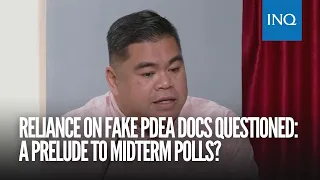 Reliance on fake PDEA docs questioned: A prelude to midterm polls?