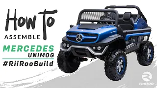 Mercedes Benz UniMog 12v Kids Electric Ride On Car Assembly Instructions