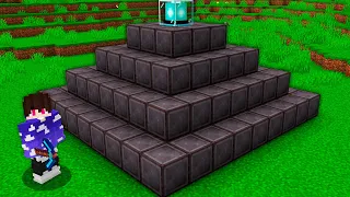 EU FIZ UM BEACON de NETHERITA do ZERO no MINECRAFT - Irmandade