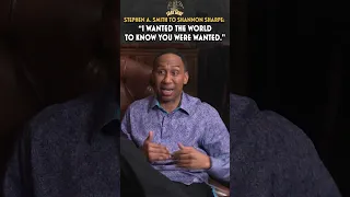 Stephen A. Smith tells Shannon Sharpe "I Wanted the World to Know You Were Wanted"