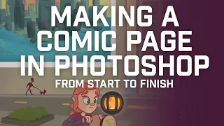 Making a Comic in Photoshop from Start to Finish
