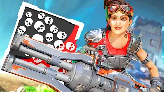 INCREDIBLE RAMPART DROPS 20 KILLS AND 5000 DAMAGE (Apex Legends Gameplay)