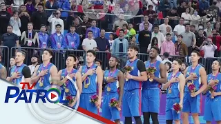 Mga Pinoy ipinagdiwang ang historic Asiad gold ng Gilas | TV Patrol