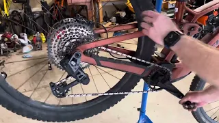 Rear wheel will not spin freely