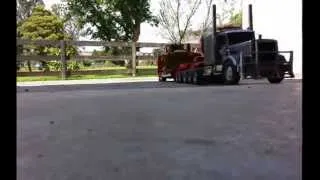 RC king hauler and dolly test