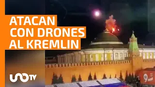 Rusia denuncia que Ucrania intentó asesinar a Vladimir Putin con un ataque de drones al Kremlin