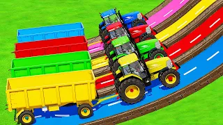 CUT SUNFLOWERS AND MAKE CHAFF WITH FENDT FORAGE HARVESTERS AND MCCORMICK TRACTORS - FS 22