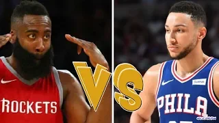 Houston Rockets vs Philadelphia 76ers - Full Game | Jan 21, 2018 | NBA 2k19