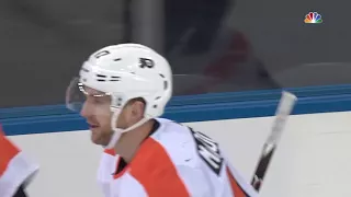 Andrew MacDonald Goal - Philadelphia Flyers vs New York Rangers 2/18/18