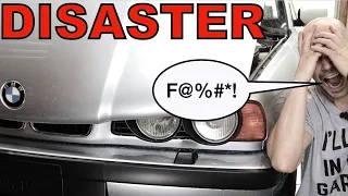 Disaster strikes my newly restored E34!