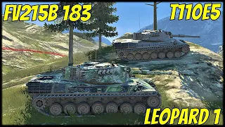 T110E5, FV215b 183 & Leopard 1 ● WoT Blitz