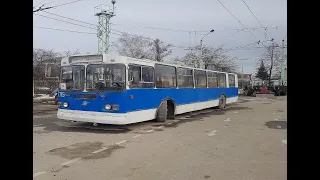 Запуск троллейбуса ЗиУ - 682Г - 012