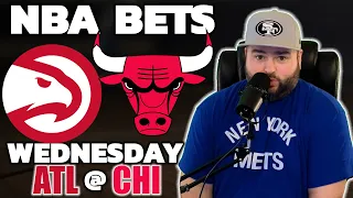 Hawks vs Bulls Play-In | NBA Bets with Kyle Kirms Wednesday April 17th