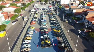 Sobrevoando Riachão do Jacuípe Ba No Encontro de carros Clássico  26 09 2023