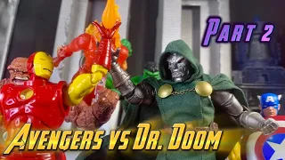 Avengers vs Dr. Doom| Fantastic Four: Doom’s Reckoning Pt.2 #marvelstudios #stopmotion #avengers