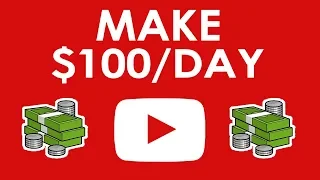 How to Make Money on YouTube Without Making Videos ($100 a Day)