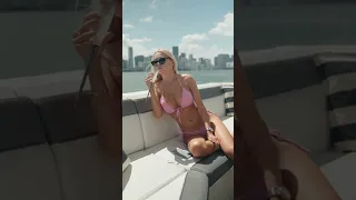 Arina Blake Champagne #yacht #lifestylevlog