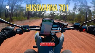POV Relaxing Bush Ride No Talking - Full System Akrapovic Exhaust | Husqvarna 701 Supermoto