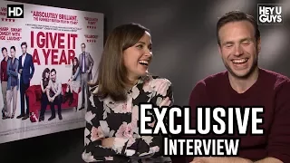 Rose Byrne & Rafe Spall - I Give it a Year Exclusive Interview