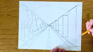 One - Point Perspective - 5th grade