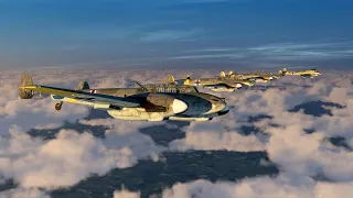 IL-2 Sturmovik: Bf-110G Bomber intercept | New damage model