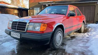 I bought a 1989 Mercedes-Benz W124 200D