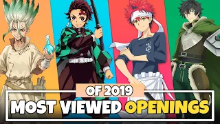 Top 50 Most Viewed Anime Openings of 2019